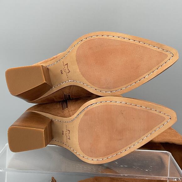 NEW Mark Fisher Women’s Garwin Over the Knee Boots Brown Size 6M - Picture 9 of 11